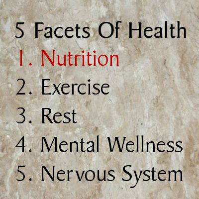 5 Facets of Health