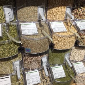 beans in the bulk section at whole foods