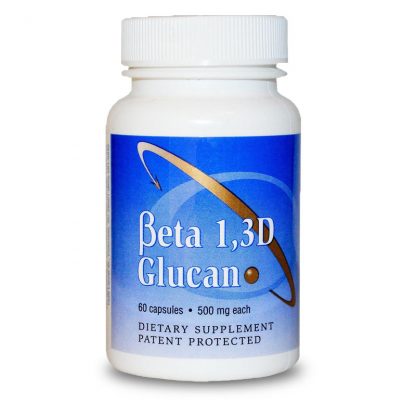 Beta 1_3D Glucan 60 capsules 500 mg each